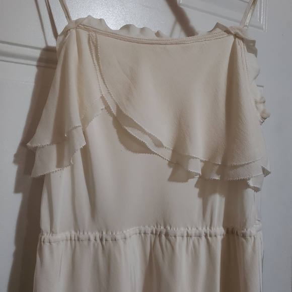 Wilfred 100% silk cream dress - Picture 2 of 10
